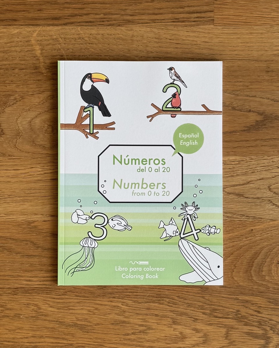 Cover of Números del 0 al 20, Numbers from 0 to 20