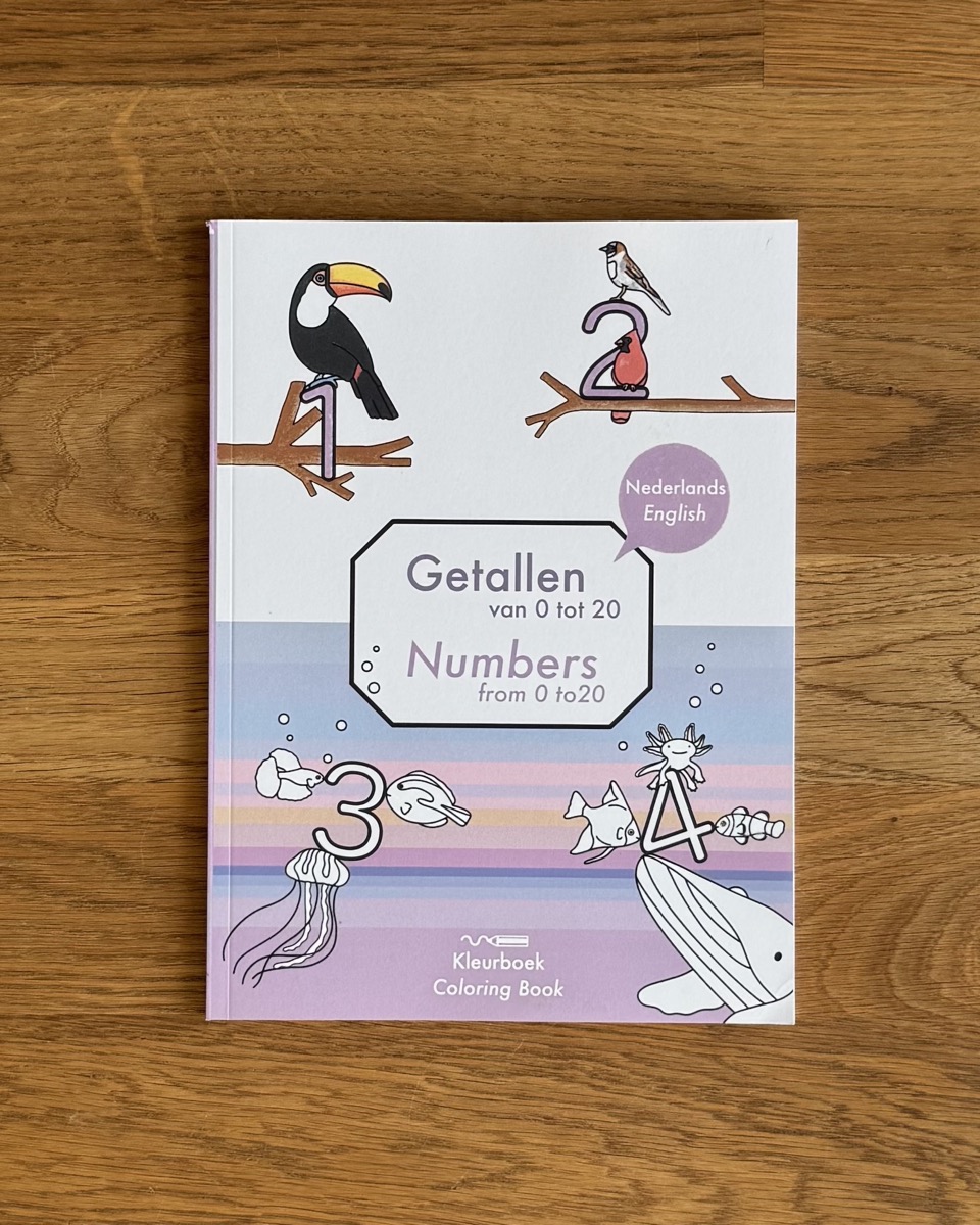 Cover of Getallen van 0 tot 20, Numbers from 0 to 20